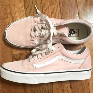 Pink old school vans